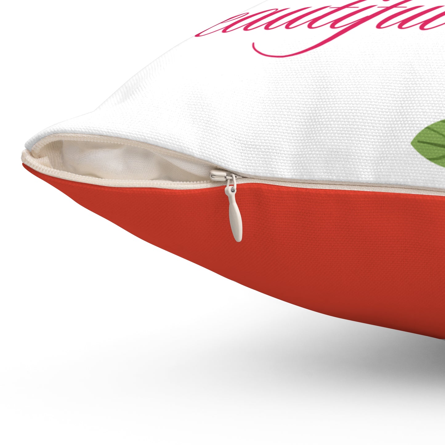 "I Am" Affirmation Pillow - Red