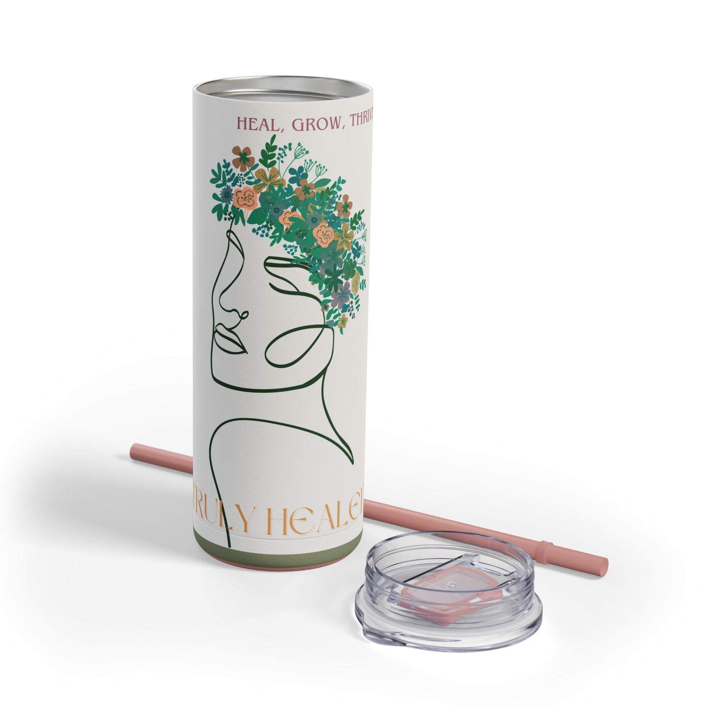 Heal, Grow, Thrive Tumbler, 20oz
