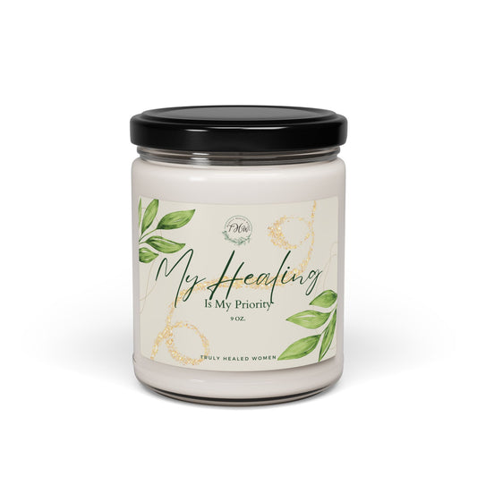 My Healing, My Priority Candle, 9oz
