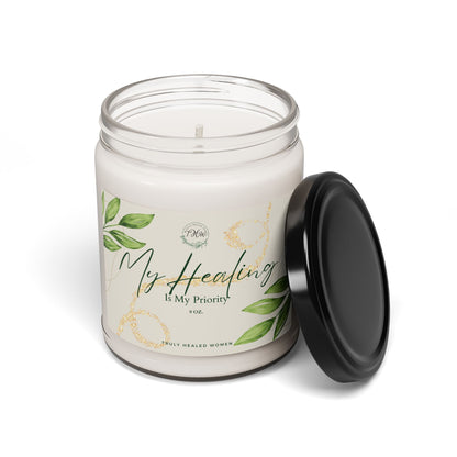 My Healing, My Priority Candle, 9oz