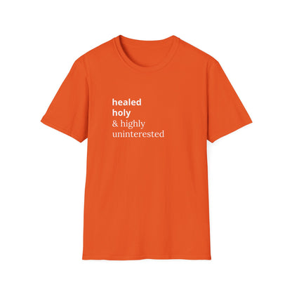 Highly Uninterested Tee