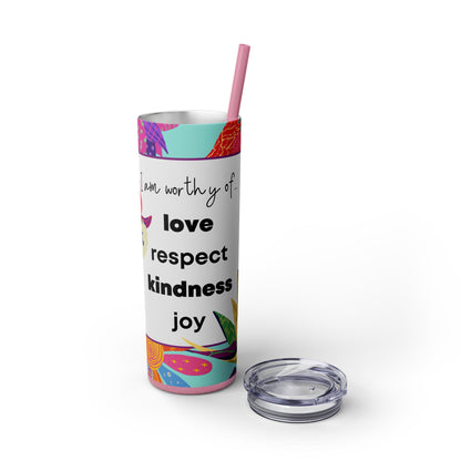 I am Worthy Tumbler, 20oz